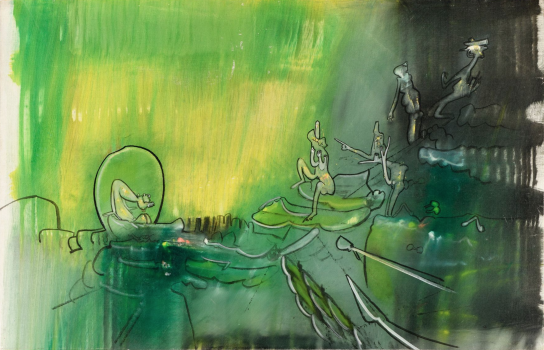 
										Sans titre (Figures), 1967 par ROBERTO MATTA (CHILI-FRANCE/ 1911-2002), une oeuvre d'art expertisée par Morin Williams Expertise, vendue aux enchères par Osenat Versailles à 13 avenue de Saint-Cloud, 78000 Versailles.												